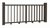 Ограждения ДПК Terrapol для террас балконов лестниц - Тик Киото